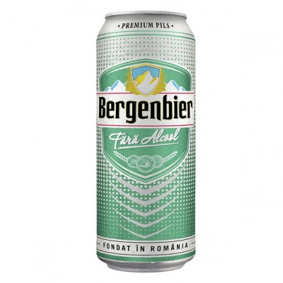 Bere Bergenbier la doza, fara alcool 0.5l 